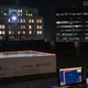 The drone coming in for a landing atop the roof of Toronto General Hospital.